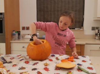 Getting The Pumpkin Ready