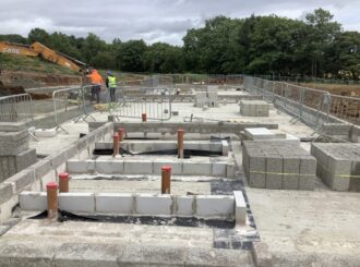 Classrooms with their own set of toilets and cloakroom