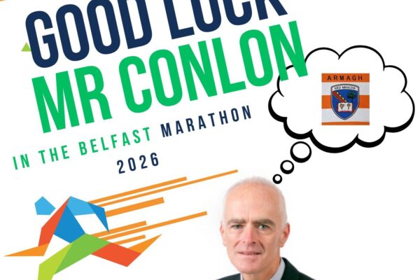 Good Luck to Mr Conlon!