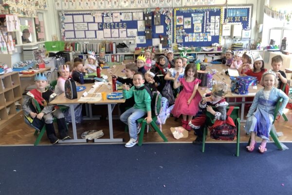Castles' Dress Up Day in Primary 2