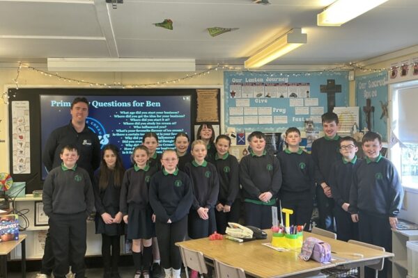 Inspiring Future Entrepreneurs: Ben Boyd Visits Primary 7