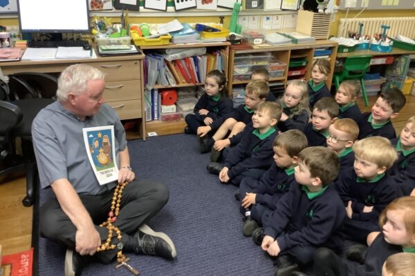 Celebrating the Holy Month of the Rosary at Mary Queen of Peace Primary School