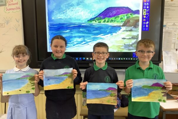 Primary 5 Shared Education Art Lessons