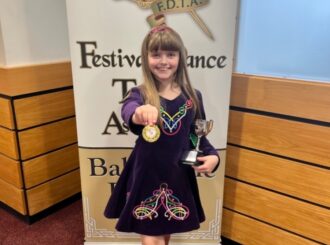 Irish Dancing Success.  Well done!
