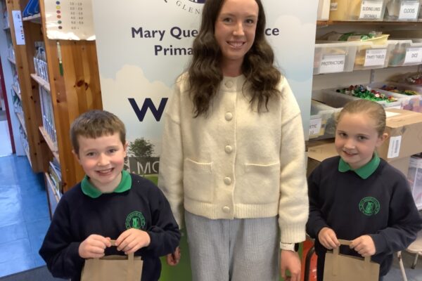 Tin Whistle in Primary 5.  Thank-you Éabha!