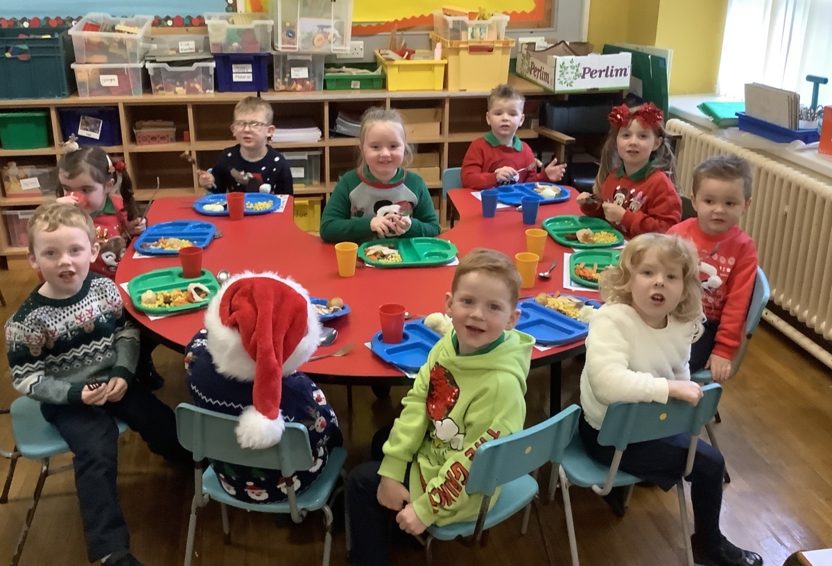 Christmas Dinner 2024 Mary Queen of Peace Primary School, Glenravel