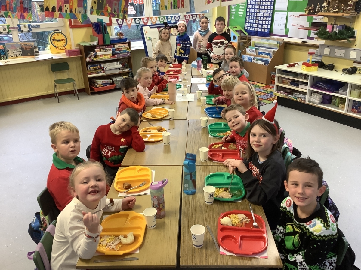 Christmas Dinner 2024 Mary Queen of Peace Primary School, Glenravel